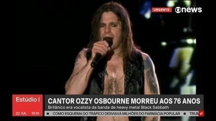 Fãs de Ozzy Osbourne ocupam Calçada da Fama e mural em Birmingham após morte do ícone do heavy metal - Imagem do artigo original
