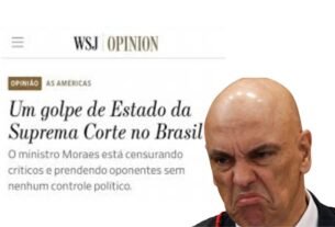 Wall Street Journal acusa Moraes