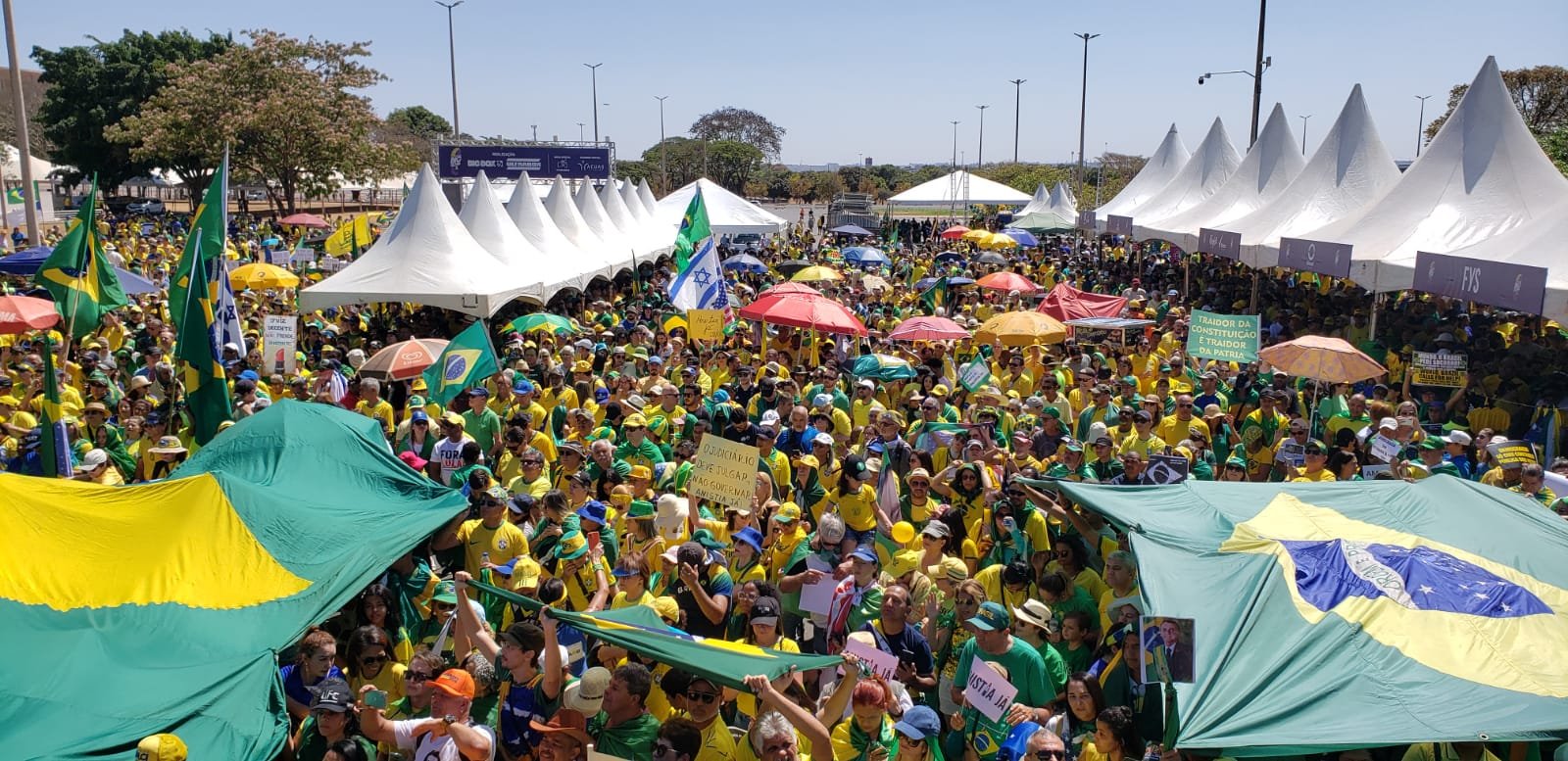 Ato de 7 de Setembro em Brasília pressiona STF e exige anistia para condenados de 8/1 2 Ato de 7 de Setembro em Brasília pressiona STF e exige anistia para condenados de 8/1 - Imagem do artigo