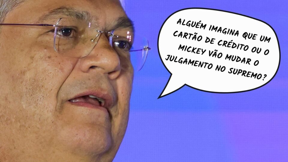 ‘Cartão de crédito’ e ‘Mickey’: ironia de Dino e Moraes agita julgamento no STF 2 ‘Cartão de crédito’ e ‘Mickey’: ironia de Dino e Moraes agita julgamento no STF - Imagem do artigo