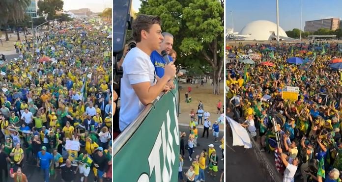 Caminhada pela Anistia reúne multidão em Brasília e pressiona Câmara 2 Caminhada pela Anistia reúne multidão em Brasília e pressiona Câmara - Imagem do artigo