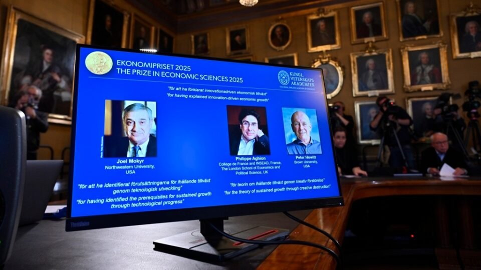 Nobel de Economia 2025 destaca inovação tecnológica e destruição criativa no crescimento sustentável 2 Nobel de Economia 2025 destaca inovação tecnológica e destruição criativa no crescimento sustentável - Imagem do artigo