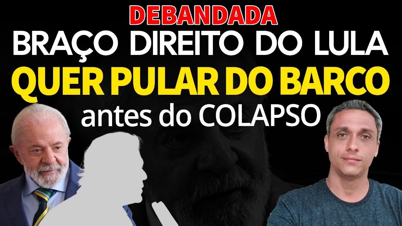 DEBANDADA - Braço direito do LULA já fala em pular fora antes do COLAPSO 1 youtube b6cPdJJODQE